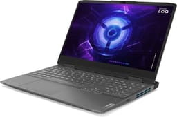 Lenovo LOQ 15IRH8 82XV - Laptop 15.6" IPS 1920 x 1080 (Full HD) @ 144 Hz - Scharnier 180 graden - Intel Core i5 - 12450H tot 4.4 GHz - Win 11 Home - GF RTX 3050 - 16 GB RAM - 512 GB SSD NVMe - Gigabit Ethernet - Wi-Fi 6 - stormgrijs - tsb Engels — thumbnail 4