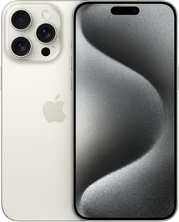 Apple iPhone 15 Pro Max - 256GB - Wit Titanium — thumbnail 1