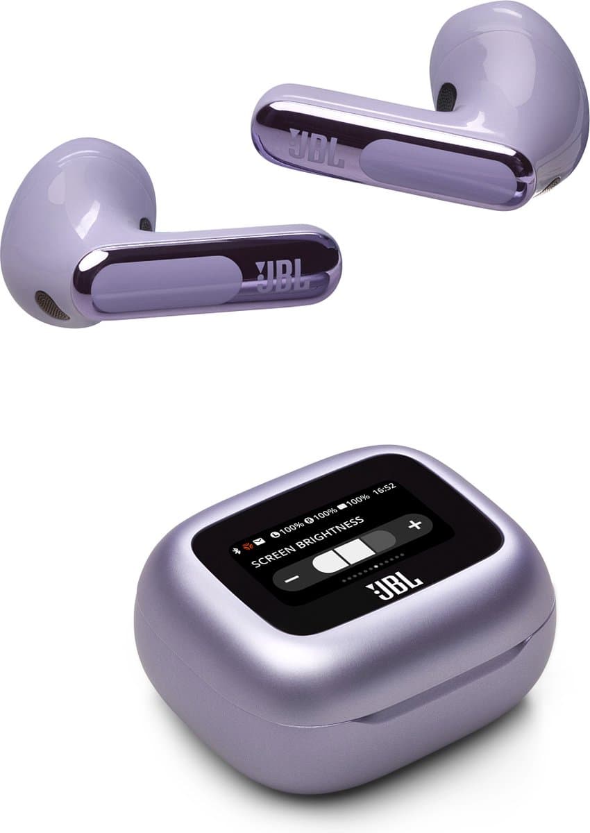 JBL LIVE FLEX 3 In-ear Draadloze oordopjes met Ruisonderdrukking Paars — afbeelding 1
