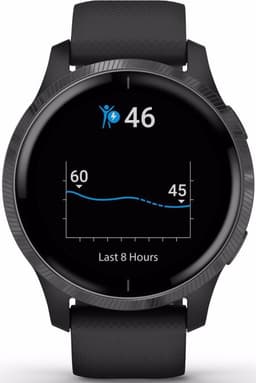 Garmin VENU Health Smartwatch - Amoled touchscreen - Stappenteller - 5 dagen batterij - Zwart/Gunmetal — thumbnail 20