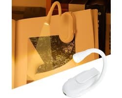 Leeslampje voor Boek - Loeplamp voor in Bed - Lamp met Klem - Nachtlampje