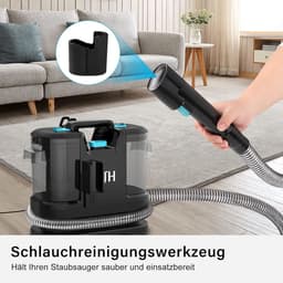 Krachtige Tapijtreiniger en Meubelreiniger met Dierenhaarborstel — thumbnail 5