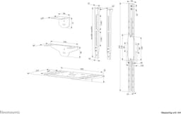 Neomounts AFL-875BL1 Videobar en multimedia kit - universeel — thumbnail 3