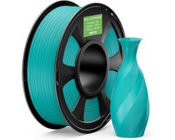 PLA+ 2.0 3D Printer Filament Turkoois 1.75mm 1kg Hoge Precisie Snel Printen