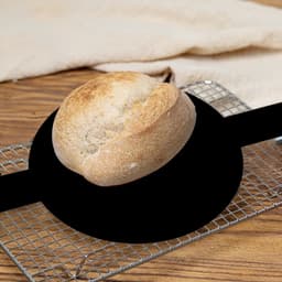 Brood Bakken Mat - 2 stuks - Sling bakmat - Antikleef - Glasvezel - Herbruikbare Nederlandse Ovenvoering - Broodbakmat - Voor Airfryer, Oven En Magnetron - 53x31 cm - Zwart — thumbnail 4