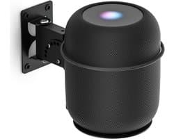 Verstelbare Wandhouder voor Speaker (2e Generatie) - Zwart Metaal - Kantelbaar en Draaibaar