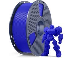 3D Printer Filament - PETG Materiaal - Functionele Prints - Verbeterde Taaiheid - 1.75mm 1kg - Blauw