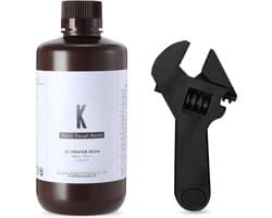 Harde 3D Printerhars - Stevig Materiaal - Gedetailleerd Printen - Hoge Slagvastheid - 1000g - Zwart