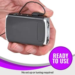 Draagbare Stemverbeteraar met Dubbele Microfoon en Koptelefoon — thumbnail 2