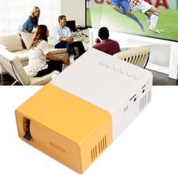 Mini Projector - Mini beamer - Draagbaar - Zakprojector - Geschikt voor thuisbioscoop, buitenfilms en als cadeau voor kinderen — thumbnail 3