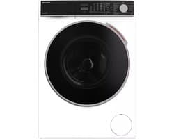Sharp ESNL814CWDABE - wasmachine - energie klasse A - 8KG - 1400 toeren - 15 programma's - Ned/Fra bedieningspaneel - wit