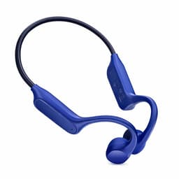 Koptelefoons - Koptelefoon draadloos - Beengeleiding koptelefoon - Sport oortjes - Bluetooth headphones - Waterdichte oortjes zwemmen - Blauw — thumbnail 1