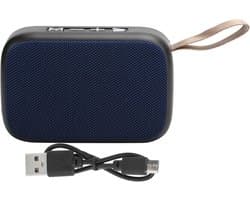 Draagbare Speaker - Draadloze Geluidsbox - Muziek Buiten - Intelligente Ruisreductie - 108 Gram - Blauw
