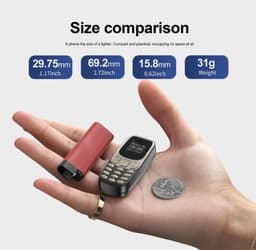 medj-mini gsm-mini mobiele telefoon-4g — thumbnail 3