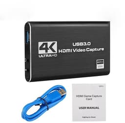 Retro Gaming Goods® - Game Capture - Video Capture Card - 4K HDMI - Inclusief USB C Adapter — thumbnail 4