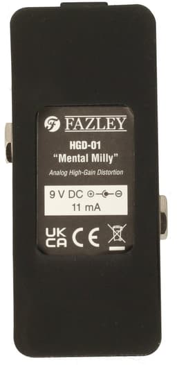 High gain distortion pedaal - Fazley Mental Milly HGD-01 — thumbnail 5