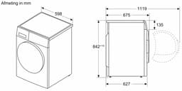 Siemens WR47B2C0FG - iQ700 - Wasdroger - Warmtepompdroger - 9 kg - Energielabel A - smartFinish: vermindert kreukels tot 50% - Zelfreinigende condensor blijvend energiezuinig — thumbnail 11
