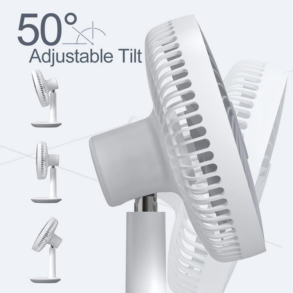 Mini Ventilator - Krachtige Waaier - Tafelventilator - Airco Verkoeling - Koelwindje — afbeelding 1