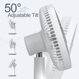 Mini Ventilator - Krachtige Waaier - Tafelventilator - Airco Verkoeling - Koelwindje — thumbnail 1