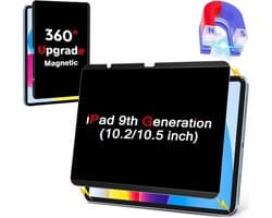 Magnetische Privacy Screenprotector 4-weg Privacyfilter Anti-Blauw Licht voor iPad 10,2 inch & Pro 10,5 inch