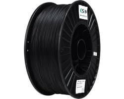 ABS+ 3D Printer Filament 1.75mm Zwart 2.5kg Hoge Precisie FDM Materiaal
