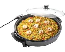 REN®Partypan -Airfryer -Hapjespan - 1500 watt - 240 °C - Zwart - 43cm x 49cm x 16cm