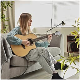 Roundback Elektro-akoestische gitaar van Gear4music, Natural — thumbnail 3