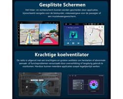 Junsun Android 15 Autoradio Geschikt voor Volkswagen Golf 7 VII 2013-2020 Accessoires, 4GB+64GB, Draadloze CarPlay & Andriod Auto, DAB+, GPS-navigatiesysteem, Bluetooth, Stuurwielbediening, WiFi, 10-inch Touchscreen, DSP, Octa-core processor