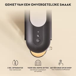 Krups Nespresso Vertuo UP XN9408 - Koffiecupmachine - Zwart - Snel opgewarmd — thumbnail 3