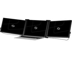 Draagbaar Beeldscherm - Extra Monitor - Productief Werken - HDR Full HD IPS - 14 Inch - Zwart