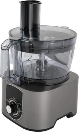 Elektrische Keukenmachine - Groentesnijder Rasp - Snel Ingrediënten Bereiden - 3-in-1 Functie Krachtig - 600 Watt - Grijs — thumbnail 5