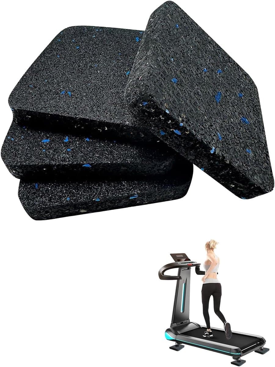 4x Anti-Vibratie Rubberen Onderzetters voor Wasmachine en Droger — afbeelding 1