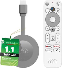 4K Ultra HD TV Stick met Google TV, Chromecast en Spraakbediening — thumbnail 1