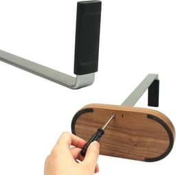 Universele Hoofdtelefoonstandaard met Opbergvak voor Tafel en Bureau — thumbnail 4