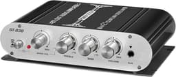 2.1 Kanaals Bluetooth Mini Stereo Versterker met Hoofdtelefoonaansluiting - Krachtige Hi-Fi Audio — thumbnail 1
