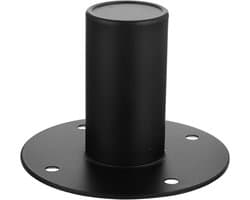 IJzeren Luidspreker Voet Stand - Metaal - Accessoires voor Tandluidsprekers - Audio Statief - Stabiele Luidspreker Mount - Verschillende Hoogtes