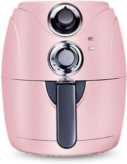 Kleine Airfryer - Compacte Friteuse - Snelle Maaltijden - Geluidsarm Werken - 25 Liter - Roze — thumbnail 1