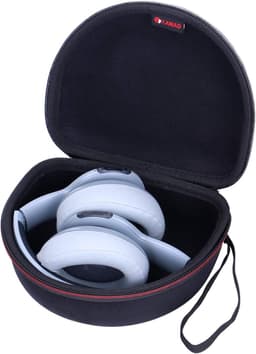 Harde hoofdtelefoon hoes - Reis case - Veilig opbergen - Waterbestendig EVA materiaal - 20 x 16 x 9 cm — thumbnail 1