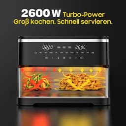 Airfryer XXL - Dubbele Mand Airfryer - bakaccessoire — thumbnail 5