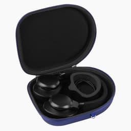 Hoofdtelefoon Case - Koptelefoon Opbergcase - Reizen Bescherming - Harde Schaal EVA - 215x185x6 cm - Blauw — thumbnail 3