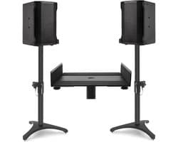 NBAP® Luidspreker Standaard - Speaker Vloerstandaard - Extra Stevig - Zwart