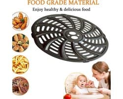 Vervangend rooster - Geschikt voor de 6QT Gourmia GAF698/GAF686 airfryer - 23,8 x 23 cm