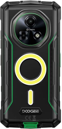 DOOGEE Fire 5 Ultra Robuuste Smartphone - 32GB RAM 256GB ROM - Gemini AI - 13000 mAh - IP68/IP69K Outdoor telefoon - 6,6 inch 90 Hz - Android 15 - NFC GPS - Groen — thumbnail 5