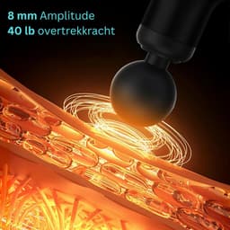 Octav8® Massage Gun - Massage Apparaat - Massage Pistool - 99 Instelbare niveaus en 9 Opzetstukken - LCD-display — thumbnail 4