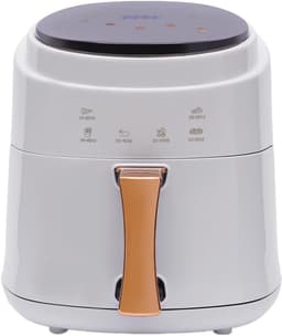 MIRA® Mini Airfryer - Airfryer - Heteluchtfriteuse - Compact - Wit - ‎26cm x 25cm x 30cm — thumbnail 1