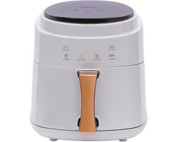 MIRA® Mini Airfryer - Airfryer - Heteluchtfriteuse - Compact - Wit - ‎26cm x 25cm x 30cm