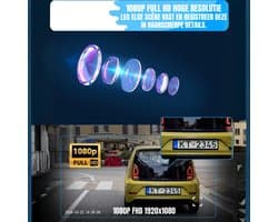 MIRA®Dashcam voor Auto Voor en Achter - Dashcam - Zwart/Grijs- ‎13cm x 6cm x 13cm