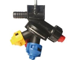 Agroplast PROLINE Serie - 3-Positie Hoofd - Standaard Arag - Keramische Injektoren - Innovatief Mechanisme