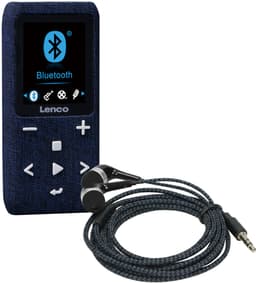 Lenco Xemio-861BU - MP3-speler met Bluetooth® en 8 GB micro SD - Blauw — thumbnail 1