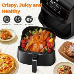 Airfryer XL 6.2L 1500W met 10 Slimme Voorinstellingen — thumbnail 3